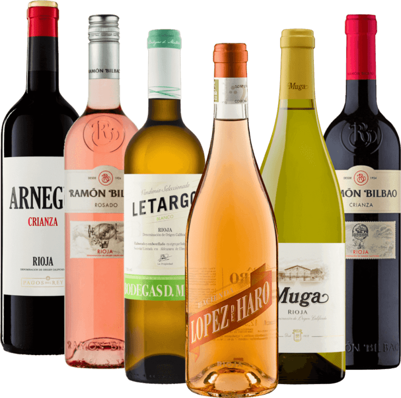 Riojas bunte Weinvielfalt - 6x Probierpaket