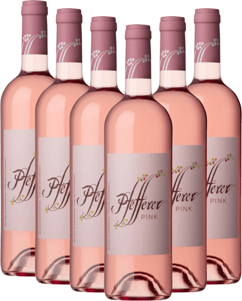 6er Vorteilspaket - Pfefferer Pink Vigneti delle Dolomiti IGT - Kellerei Schreckbichl