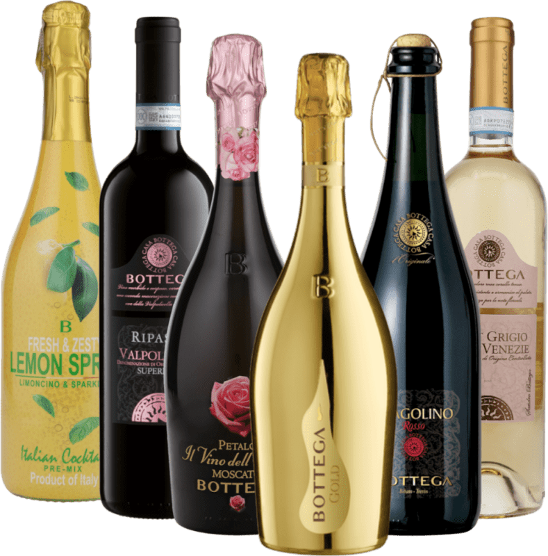 Die volle Vielfalt von Bottega - 6x Probierpaket