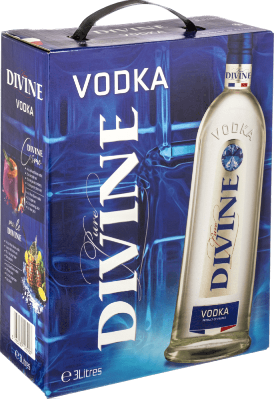 Divine Vodka 3 l Bag in Box - Les Grands Chais de France