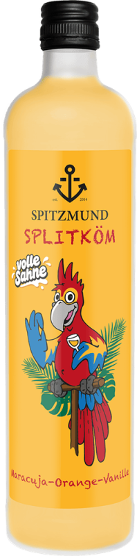 Splitköm Maracuja Orange Sahnelikör 0,5l - Spitzmund