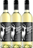 3er Vorteilspaket - Weißer Bio-Glühwein - Heißer Hirsch