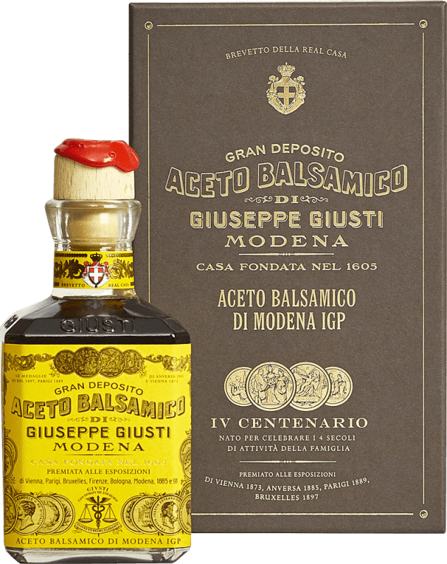 Balsamico 4 Goldmedaillen Cubica 0,25 l in GP - Giuseppe Giusti