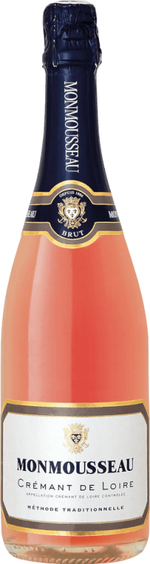 Crémant de Loire Rosé Méthode traditionelle brut - Monmousseau