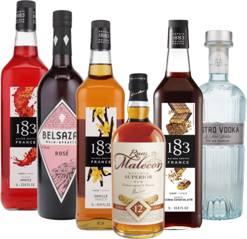 Silvester Cocktailparty Mix-Edition - 6x Genießerpaket