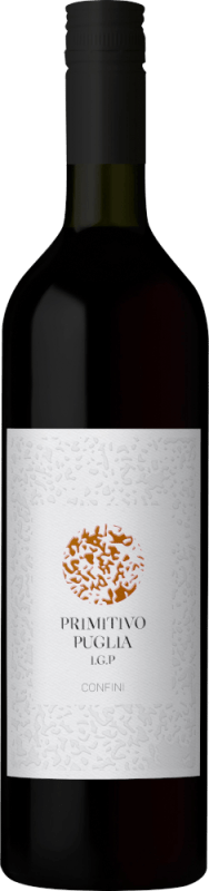 Confini Primitivo Puglia IGT 1,0l - Pietra Pura