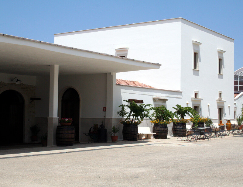 Cantina Torrevento vista esterna