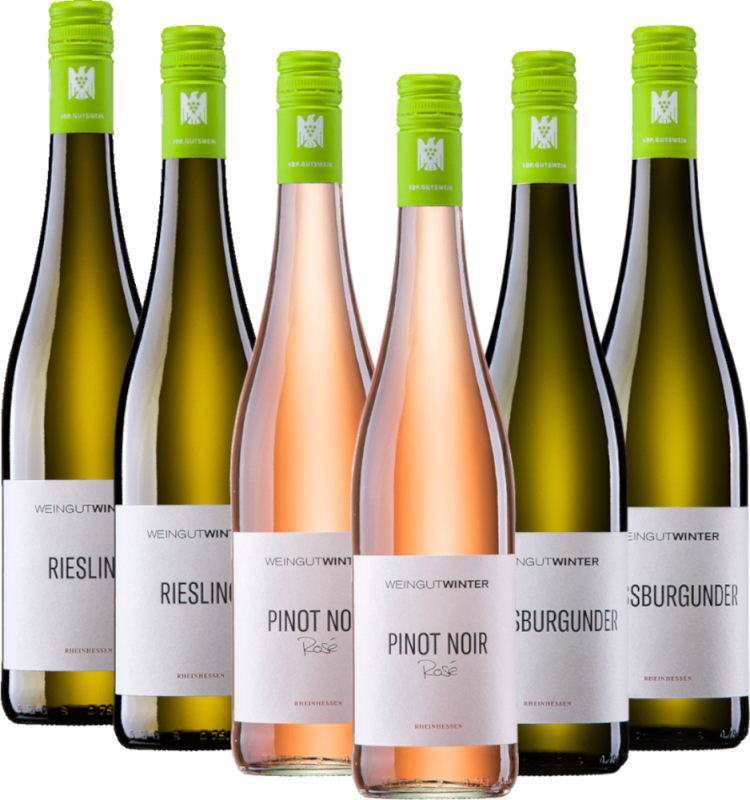Il trio di primavera della cantina Winter - confezione degustazione 6x