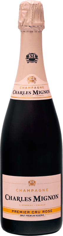 Brut Rosé Premium Réserve Champagne AOC - Charles Mignon