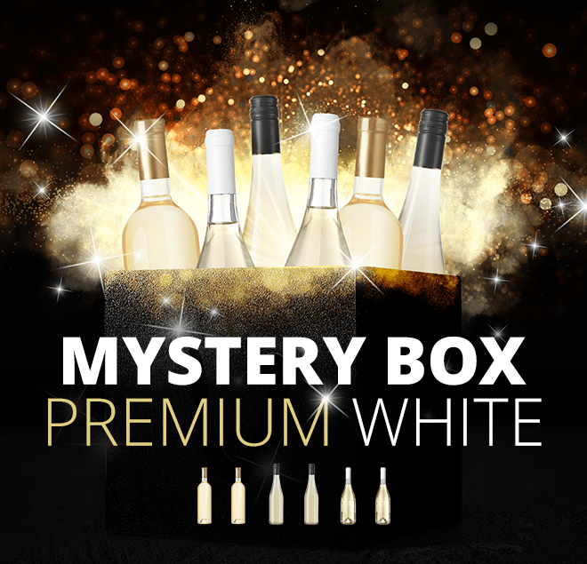 6er Premium Mystery Box - Auswahl exquisiter Weißweine im Überraschungspaket von VINELLO