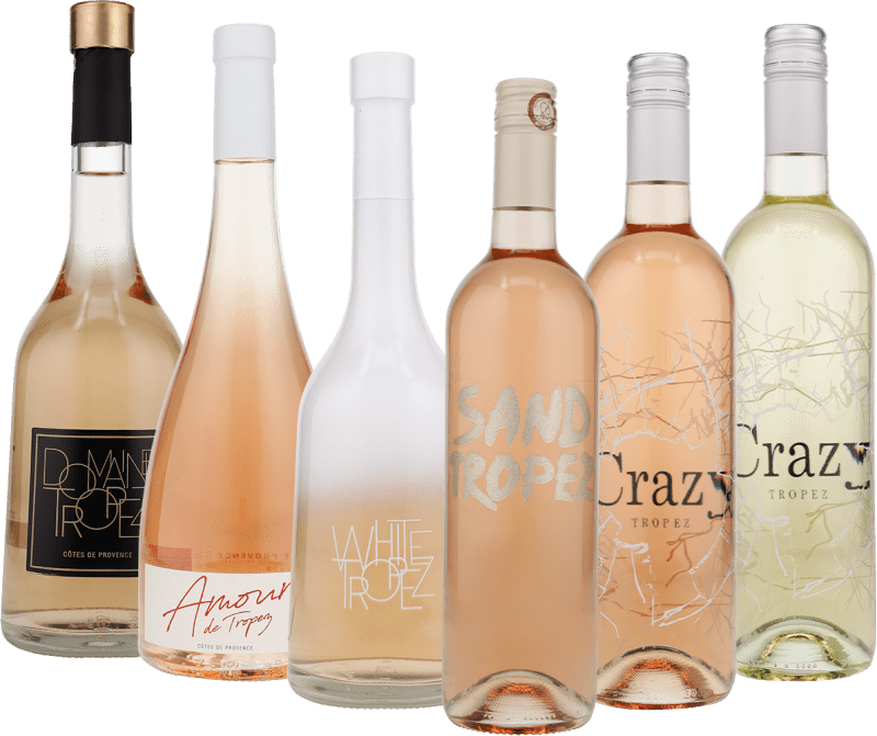 Costa Azzurra nel bicchiere con Domaine Tropez – 6x pack degustazione