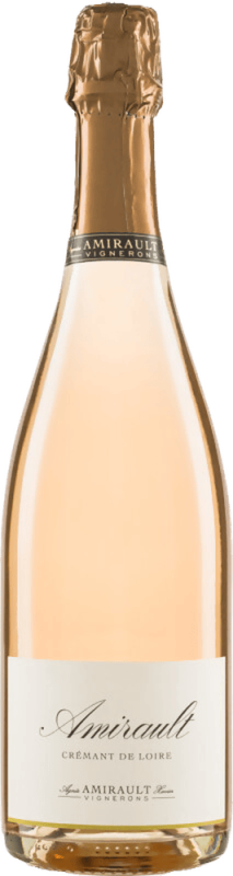 Crémant de Loire Rosé Brut Nature AOP - Amirault