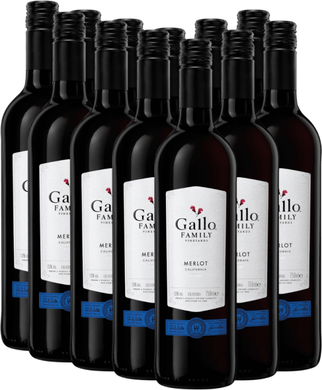 12er Vorteils-Weinpaket - Merlot - Gallo Family