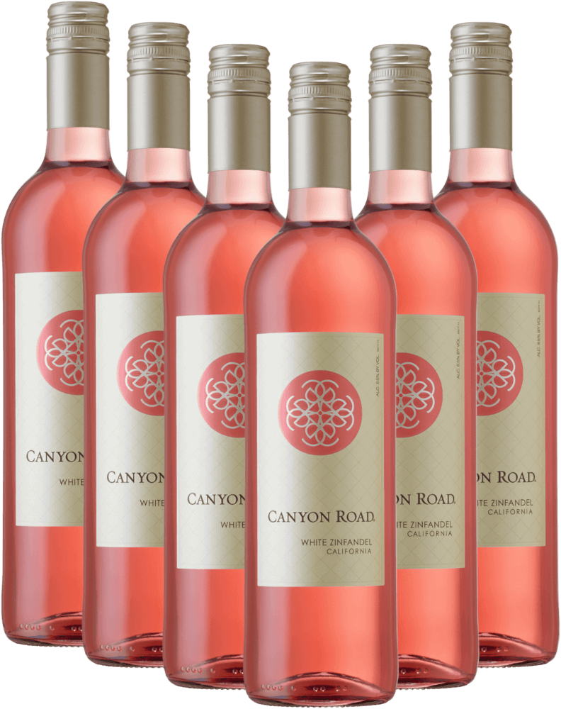 6er Vorteilspaket - White Zinfandel Rosé - Canyon Road