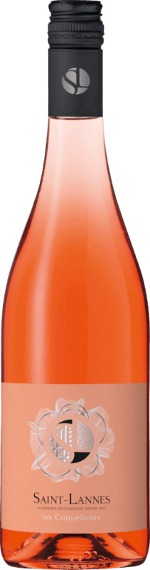 Les Coquelicots Rosé Côtes de Gascogne IGP - Domaine Saint-Lannes