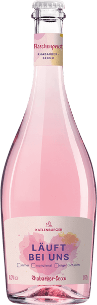 Flaschenprost Rhabarber-Secco - Katlenburger Kellerei