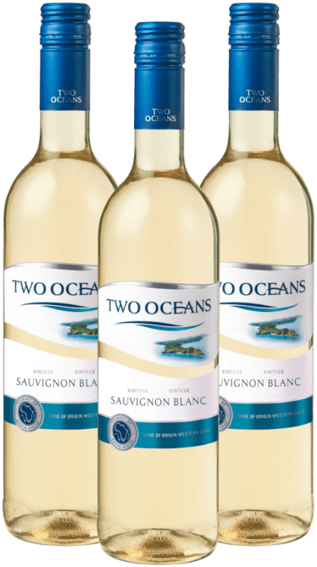 3x Vorteils-Weinpaket Vineyard Selection Sauvignon Blanc - Two Oceans
