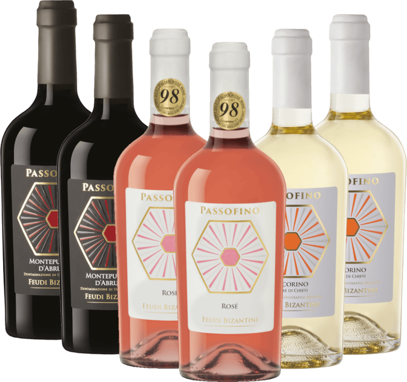 Vini del Passofino di Feudi Bizantini - Pacchetto 6x di familiarizzazione