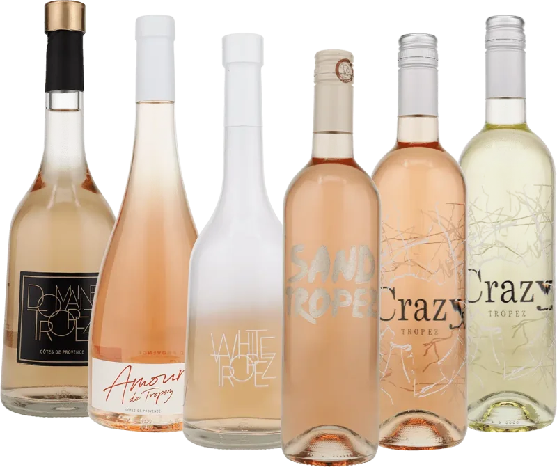 Costa Azzurra nel bicchiere con Domaine Tropez – 6x pack degustazione