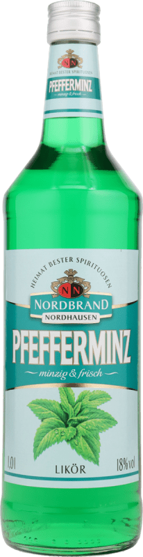 Pfefferminz Likör 1,0 l - Nordbrand Nordhausen