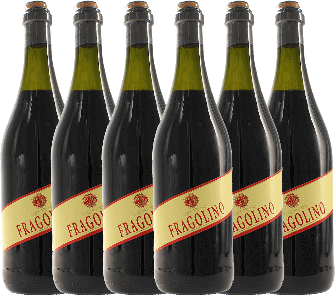 6er Vorteilspaket - Fragolino Rosso - Terre del Sole