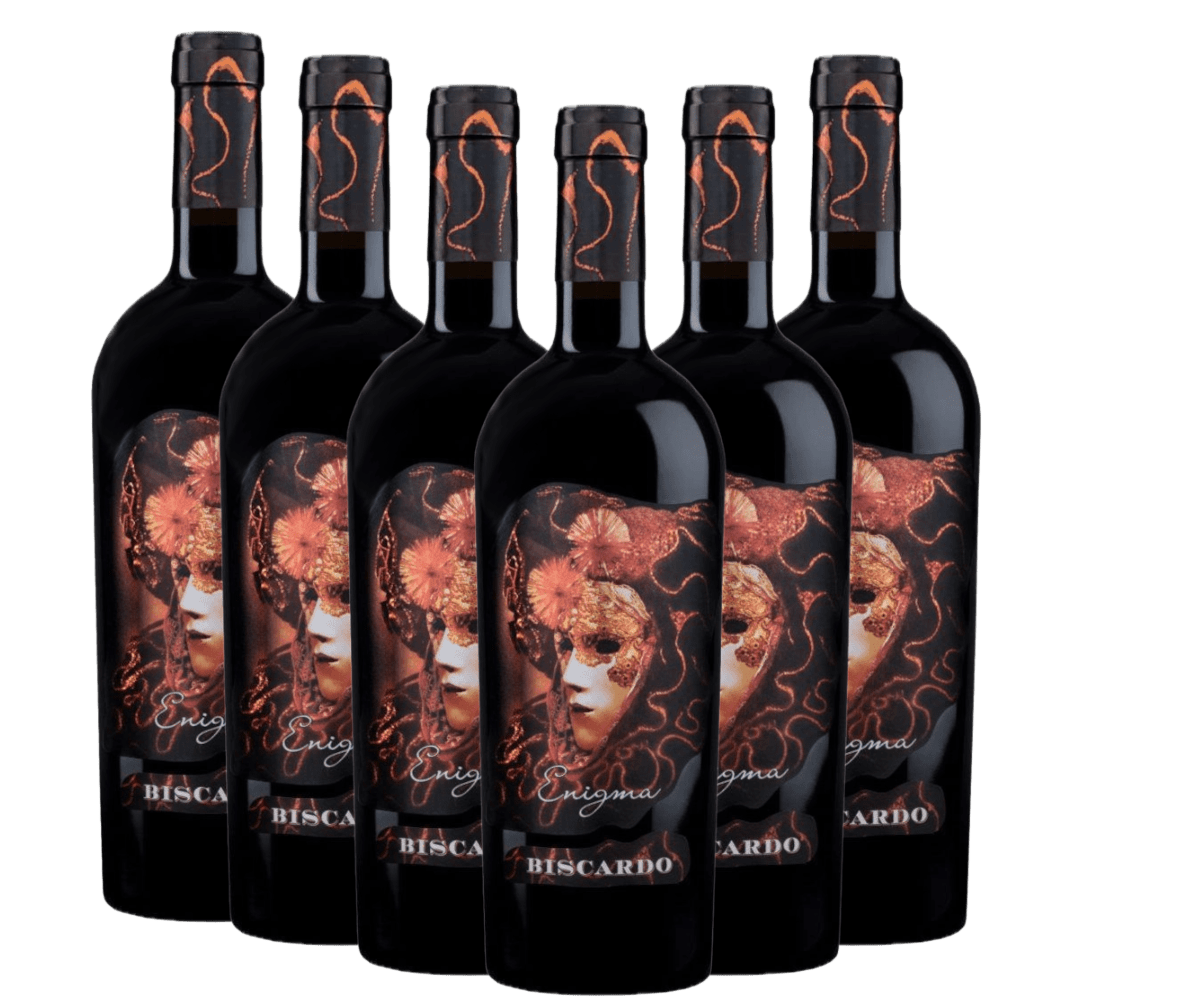 6x Pacchetto vantaggi Enigma Appassimento Sangiovese Rubicone - Biscardo