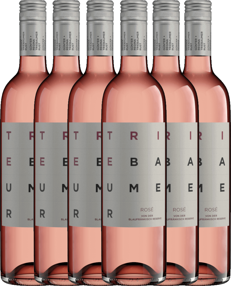 6er Vorteils-Weinpaket Blaufränkisch Rosé - Günter + Regina Triebaumer