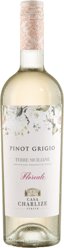 Floreale Pinot Grigio Blush Terre Siziliane IGP - Cantine Casa Charlize