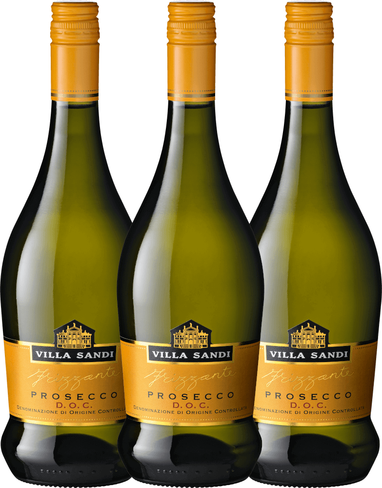 3er Vorteils-Weinpaket - Prosecco Frizzante DOC - Villa Sandi
