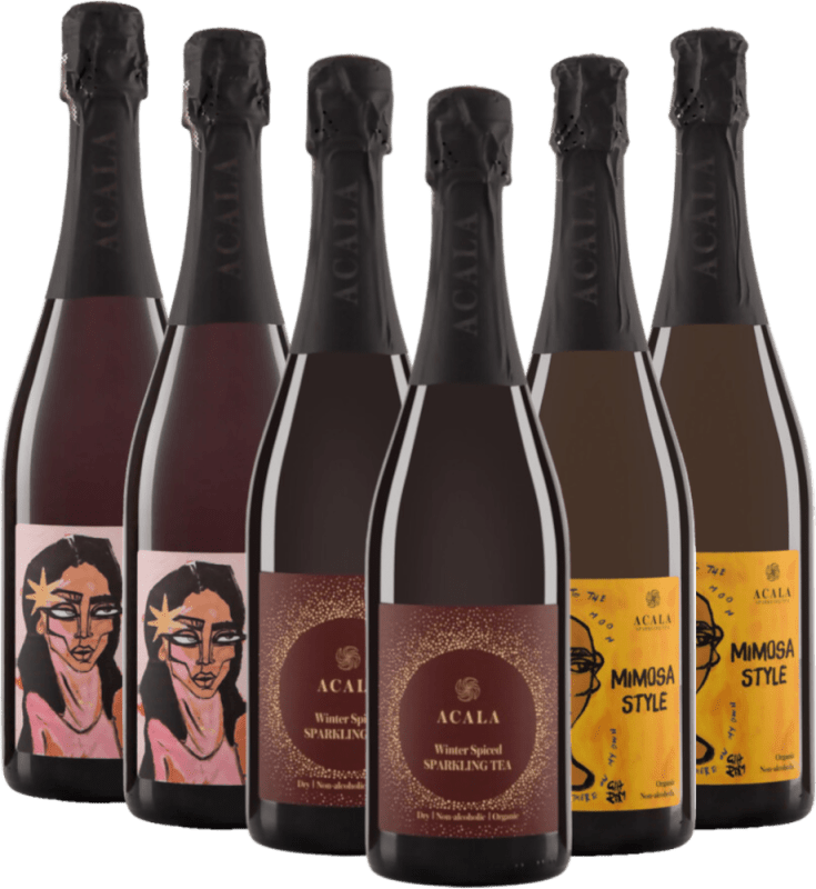 Sparkling Selection di Acala - confezione degustazione 6x
