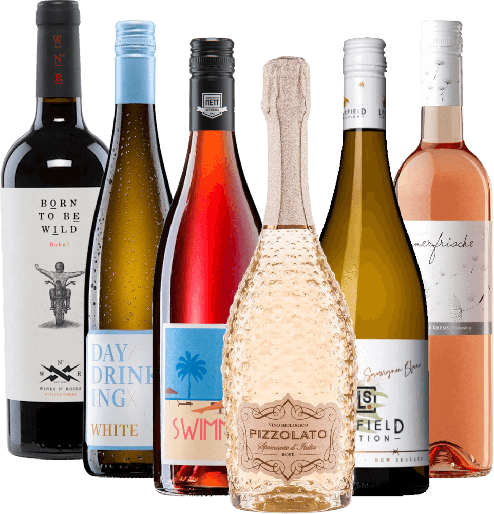 Vini estivi per la festa in giardino - pacchetto di degustazione 6x