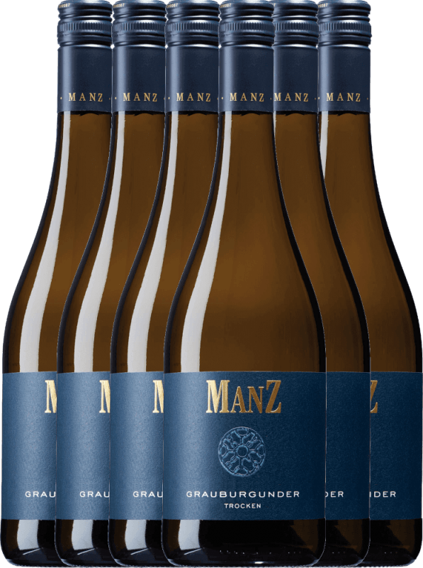 6er Vorteilspaket - Grauburgunder trocken - Weingut Manz