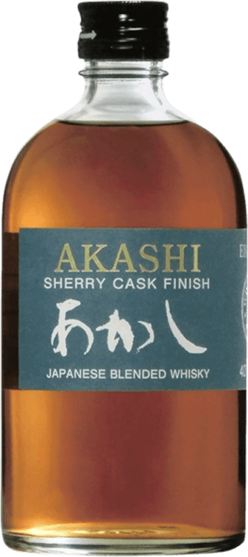 Akashi Blended Sherry Japanese Blended Whisky 0,5 l - Eigashima