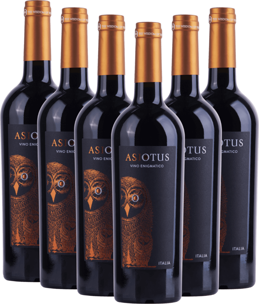 6er Vorteils-Weinpaket - Asio Otus Vino Varietale d'Italia - Mondo del Vino