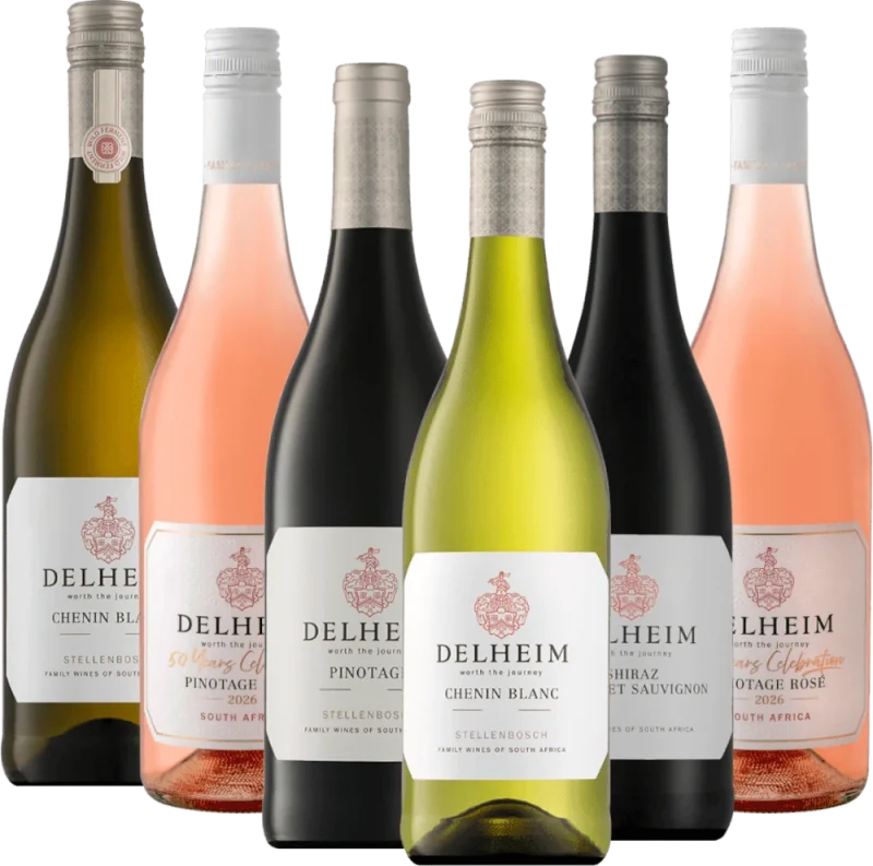Momenti speciali con il vino Delheim – confezione degustazione 6x
