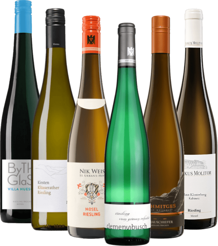 I Riesling più ripidi della Mosella - Pacchetto scoperta 6x