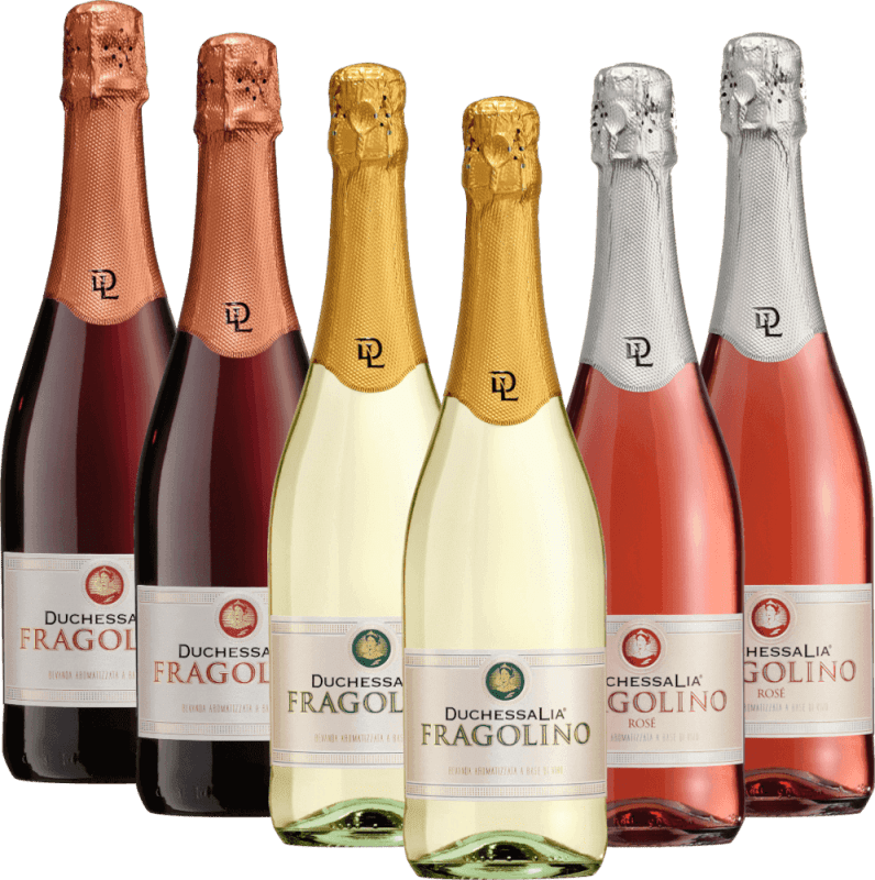 Duchessa Lia Fragolino in tutti i colori - confezione da 6x degustazioni