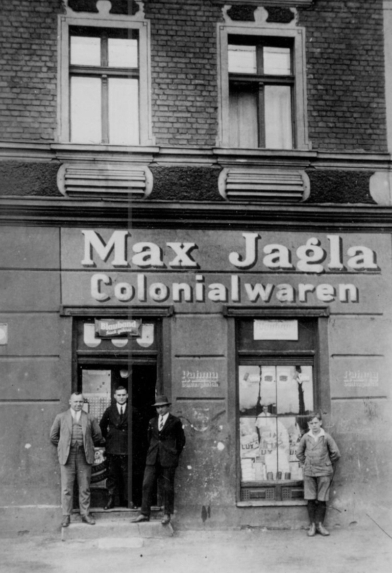 Urgrossvater Max Jagla Kolonialwarenladen