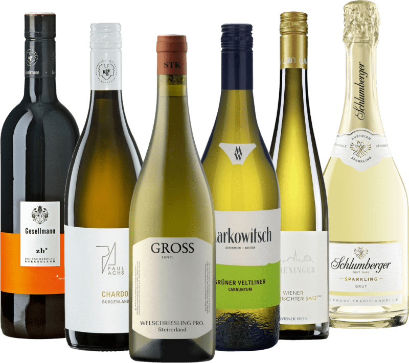 Tra Alpi e vigneti - 6x confezione degustazione dall’Austria