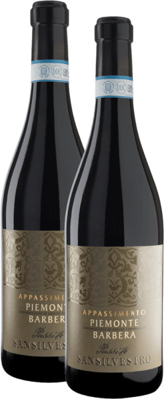 San Silvestro Appassimento Passito Piemonte Barbera DOC - Sartirano 2er Vorteilspaket