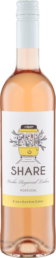 Vorschau: 12x Vorteils-Weinpaket Share Rosato - Casa Santos Lima