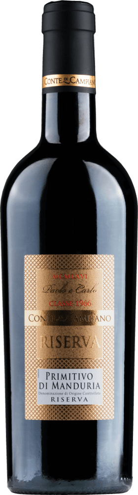 Vorschau: 12er Vorteils-Weinpaket - Primitivo di Manduria Riserva DOC - Conte di Campiano