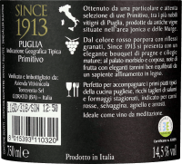 Vorschau: Since 1913 Primitivo Puglia IGT - Torrevento