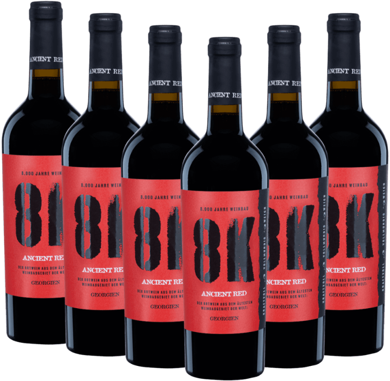 8K Ancient red - Teliani Valley Winery - confezione vantaggio 6x