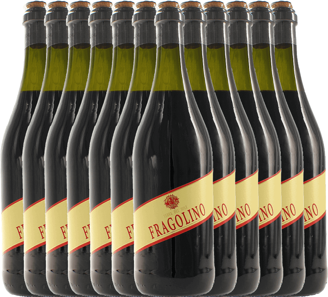 12er Vorteilspaket - Fragolino Rosso - Terre del Sole