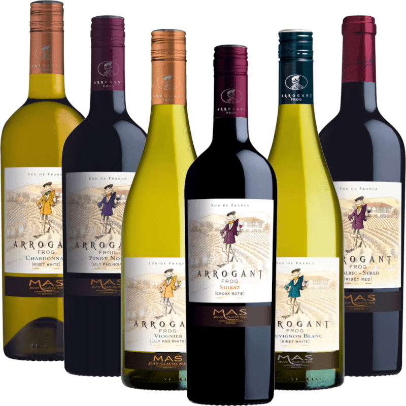 Weinzauber aus dem Languedoc mit Arrogant Frog - 6x Probierpaket