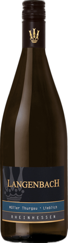 Müller-Thurgau Lieblich Rheinhessen 1,0 l - Langenbach