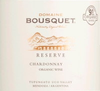 Vorschau: Reserve Chardonnay Tupungato Bio - Domaine Bousquet