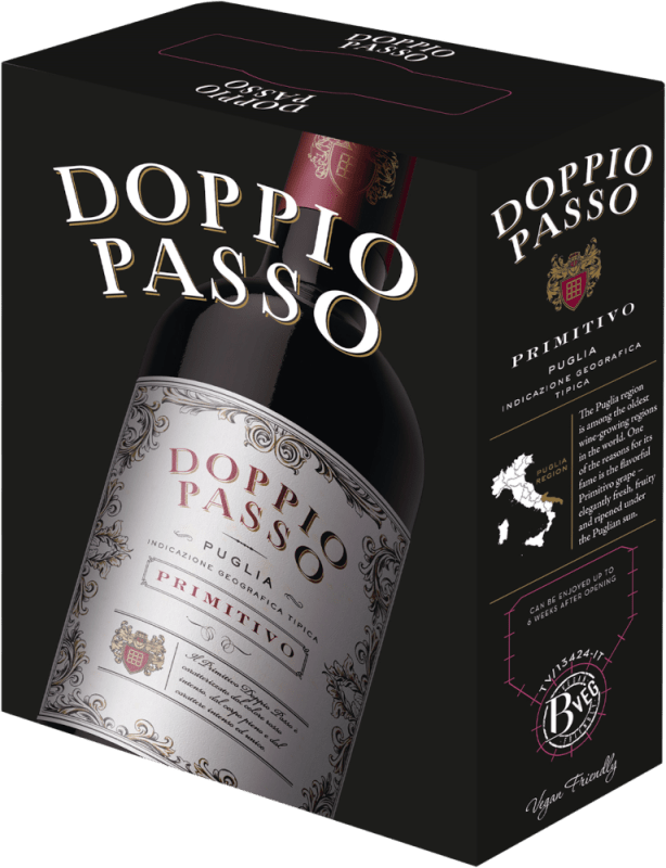 Doppio Passo Primitivo Puglia IGT 3,0l Bag-in-Box - CVCB