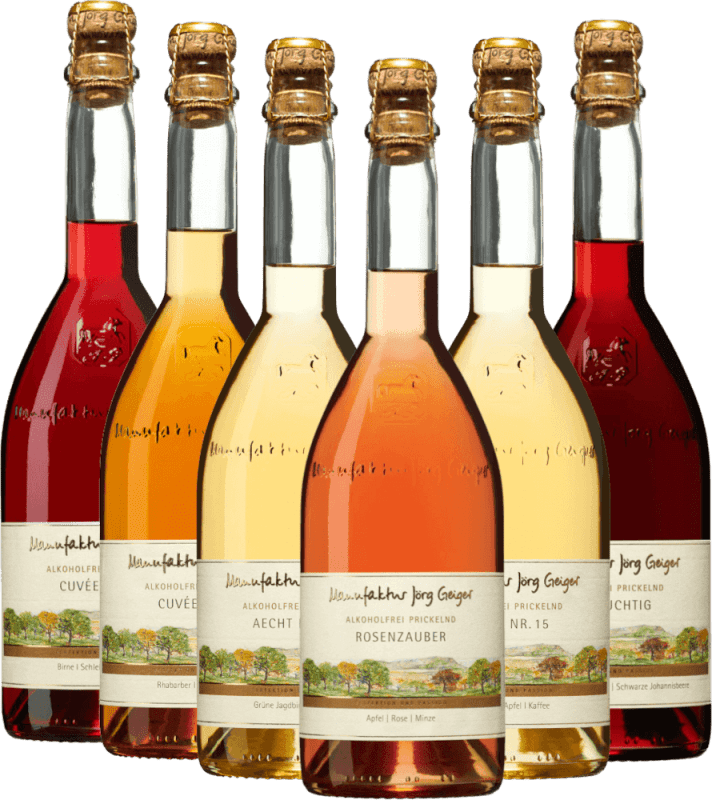 Analcolico frizzante con Jörg Geiger - Pacchetto degustazione 6x